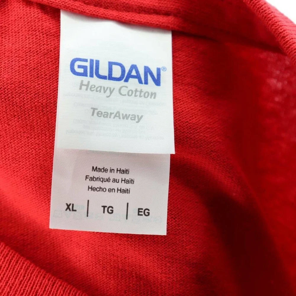 Valdosta State‎ Blazers Gildan Unisex T-Shirt Red Heavy Cotton Tear Away XL New